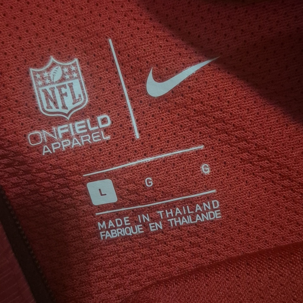 NFL Nike PE Arizona Cardinals Sideline Coach Half-Zip - Picture 6 of 7
